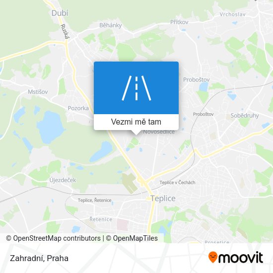 Zahradní mapa