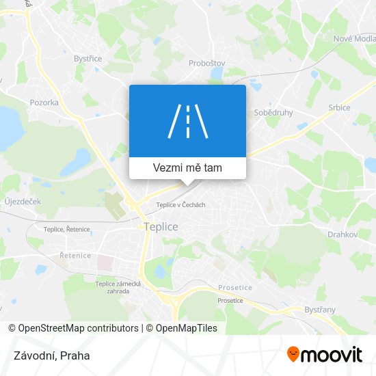 Závodní mapa