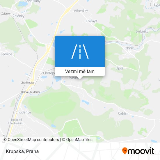 Krupská mapa
