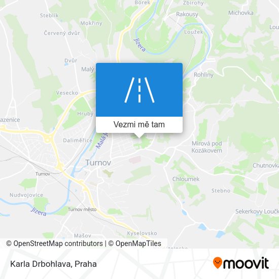 Karla Drbohlava mapa
