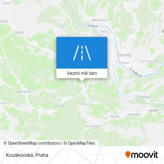 Kozákovská mapa