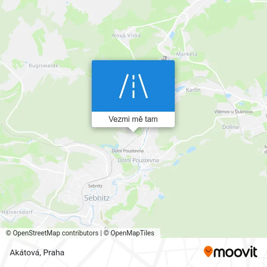 Akátová mapa
