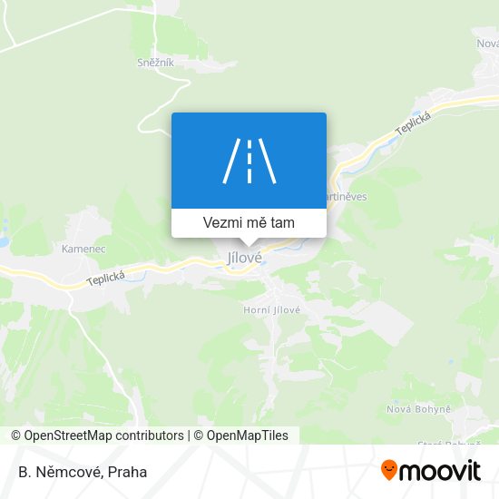 B. Němcové mapa