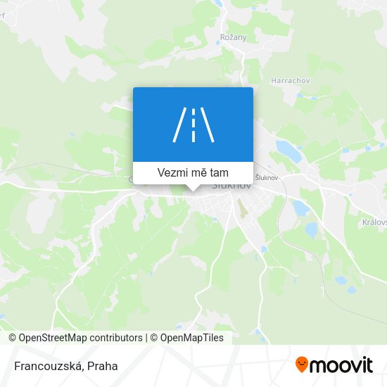 Francouzská mapa