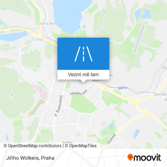 Jiřího Wolkera mapa