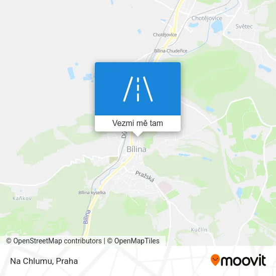 Na Chlumu mapa