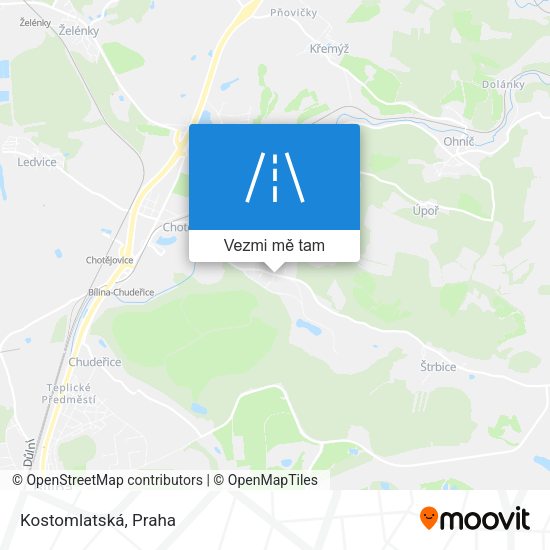 Kostomlatská mapa