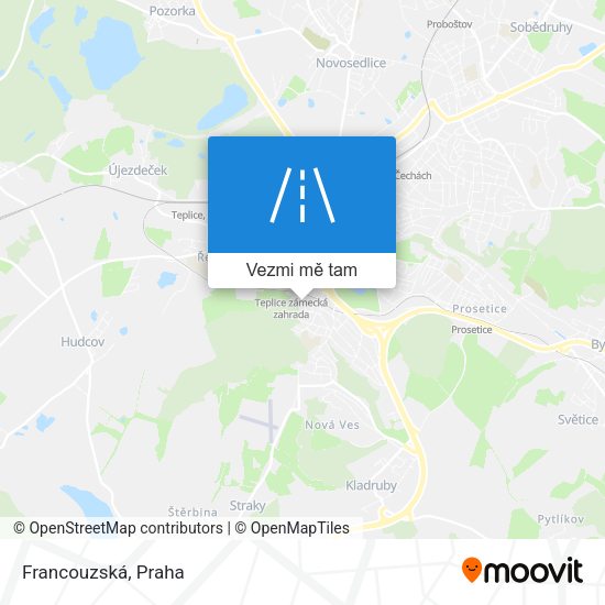 Francouzská mapa