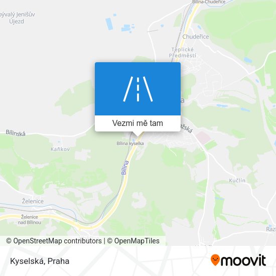 Kyselská mapa