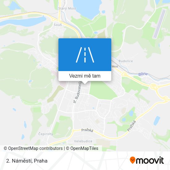 2. Náměstí mapa