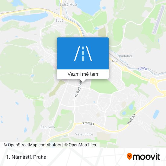 1. Náměstí mapa