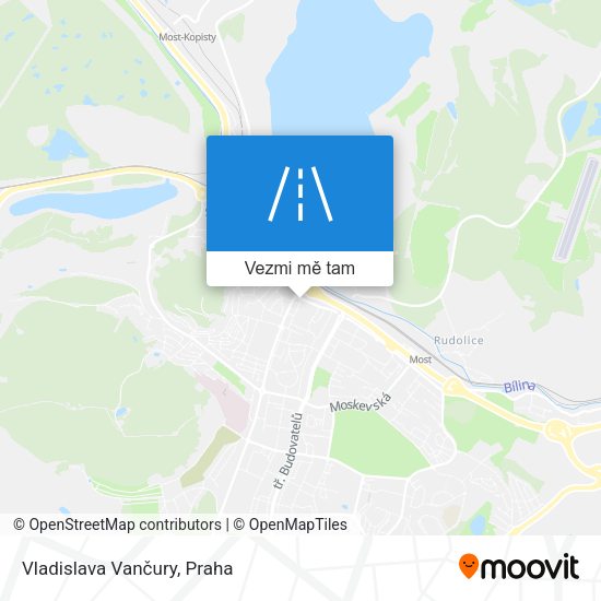 Vladislava Vančury mapa