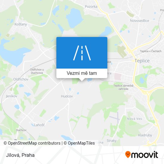 Jílová mapa