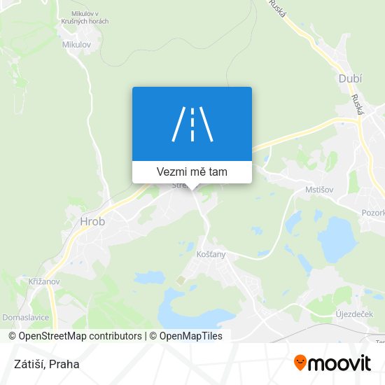 Zátiší mapa