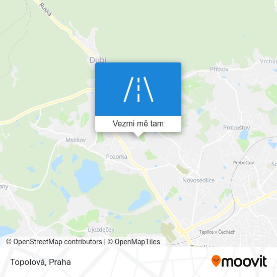 Topolová mapa
