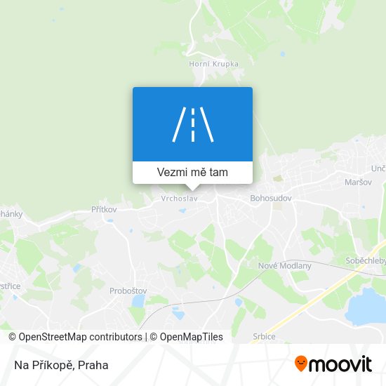 Na Příkopě mapa
