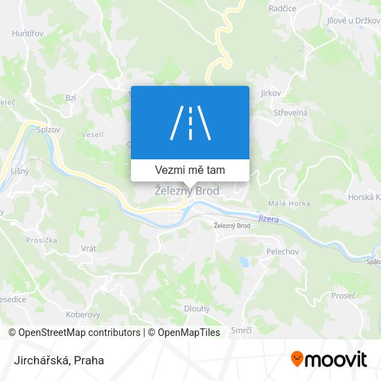Jirchářská mapa