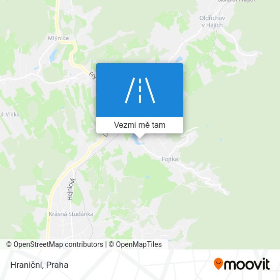 Hraniční mapa