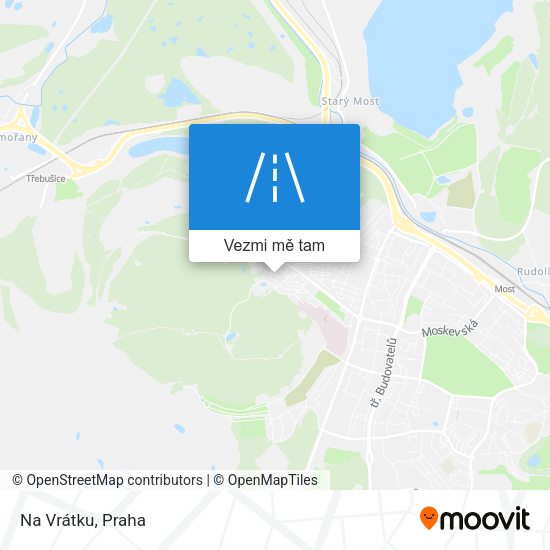 Na Vrátku mapa