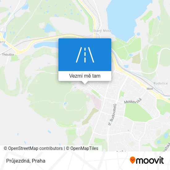 Průjezdná mapa