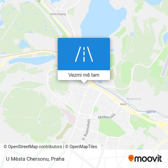 U Města Chersonu mapa