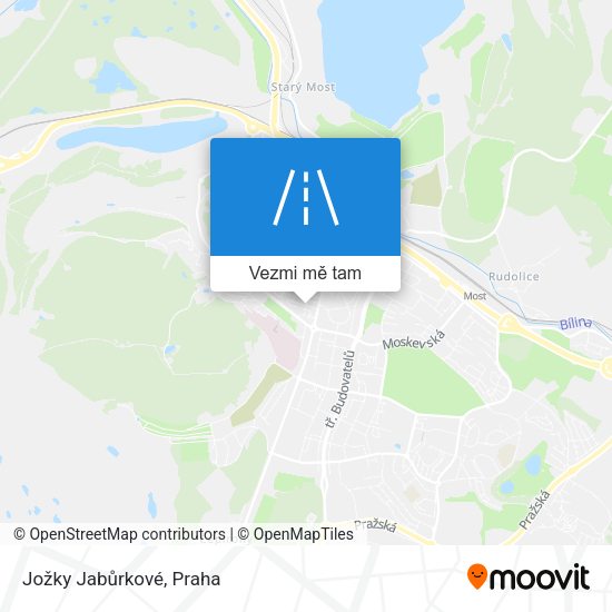 Jožky Jabůrkové mapa