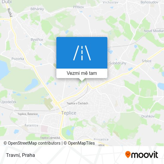Travní mapa
