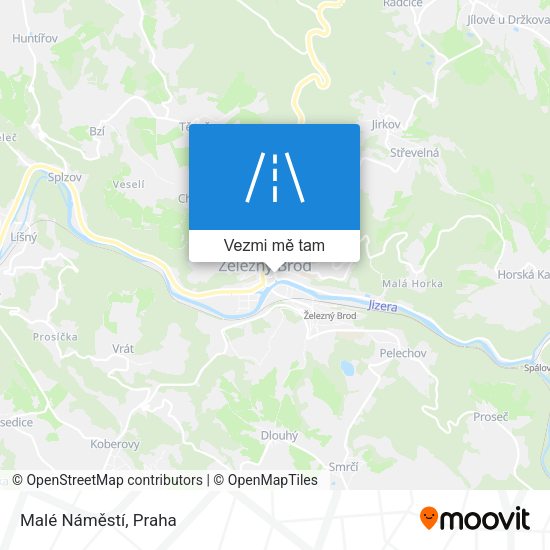 Malé Náměstí mapa