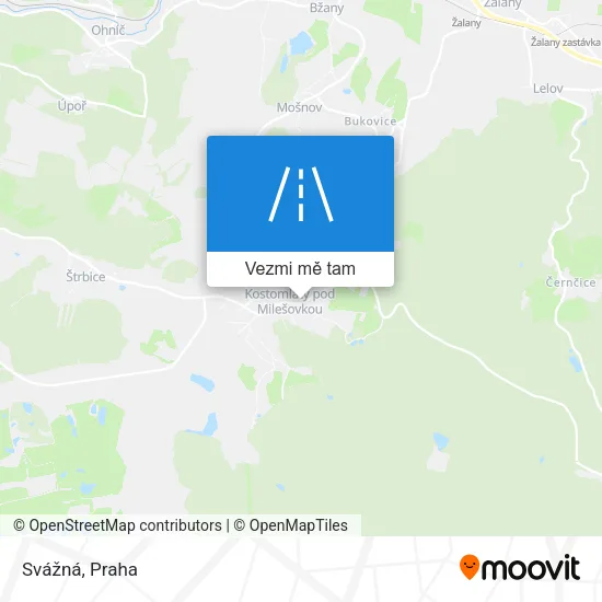 Svážná mapa