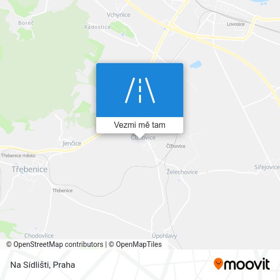 Na Sídlišti mapa