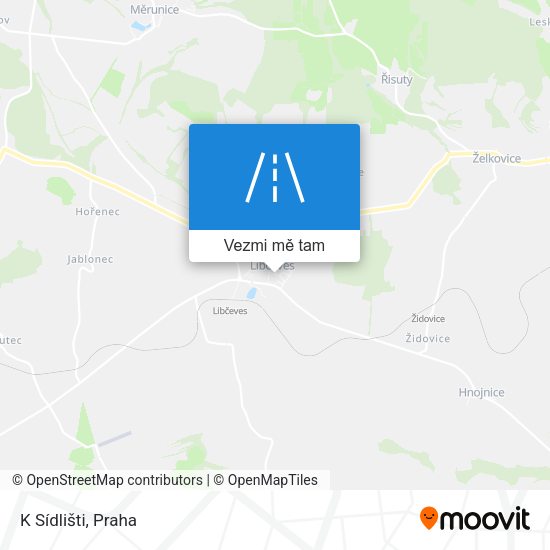 K Sídlišti mapa