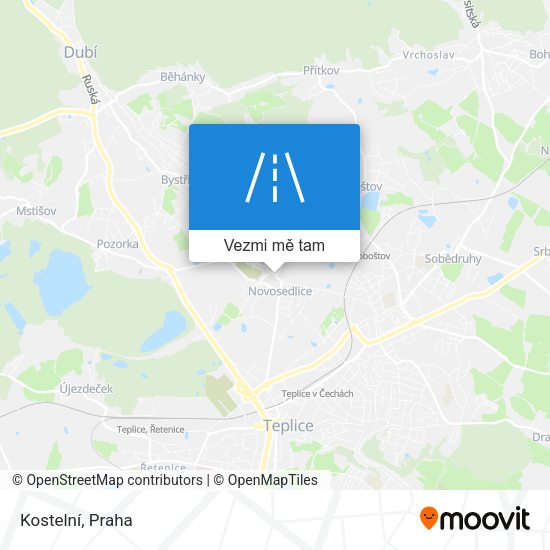 Kostelní mapa