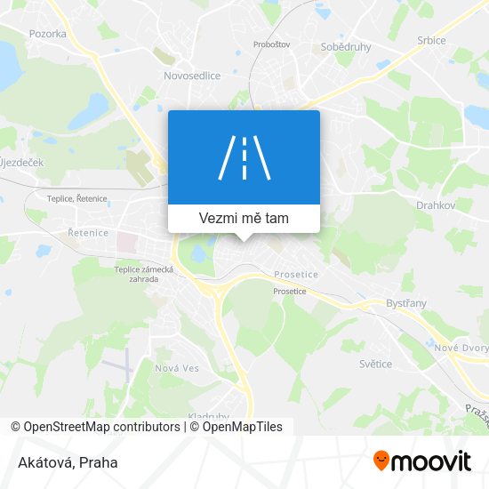 Akátová mapa