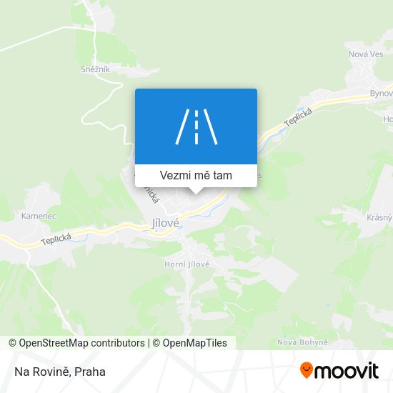 Na Rovině mapa