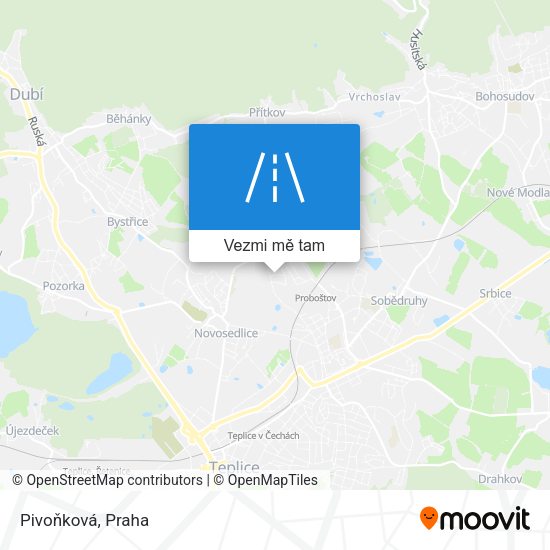 Pivoňková mapa