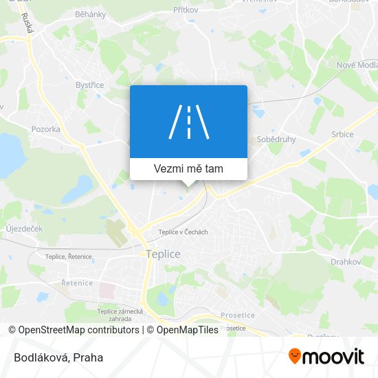 Bodláková mapa
