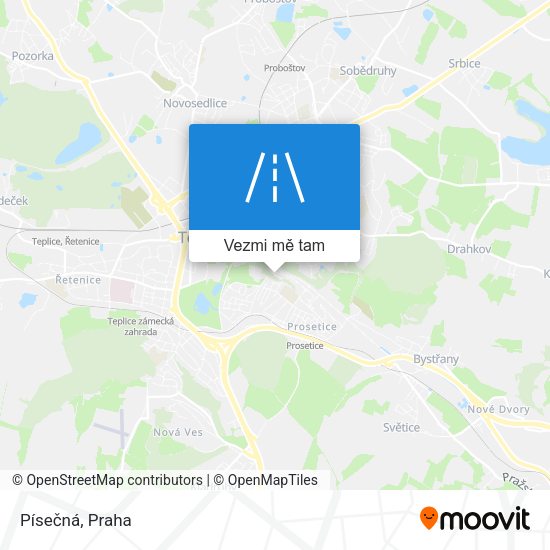 Písečná mapa