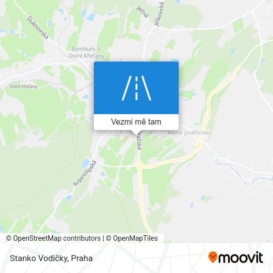Stanko Vodičky mapa