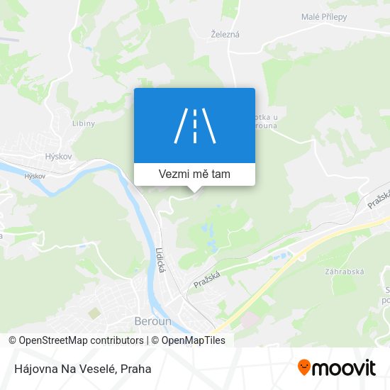 Hájovna Na Veselé mapa