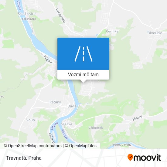 Travnatá mapa