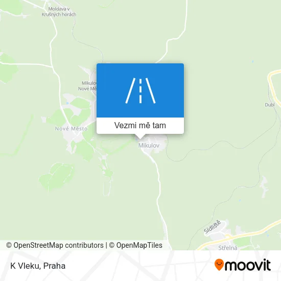 K Vleku mapa