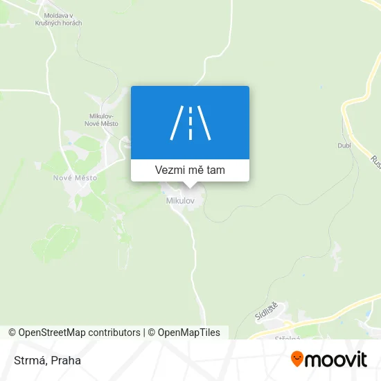 Strmá mapa