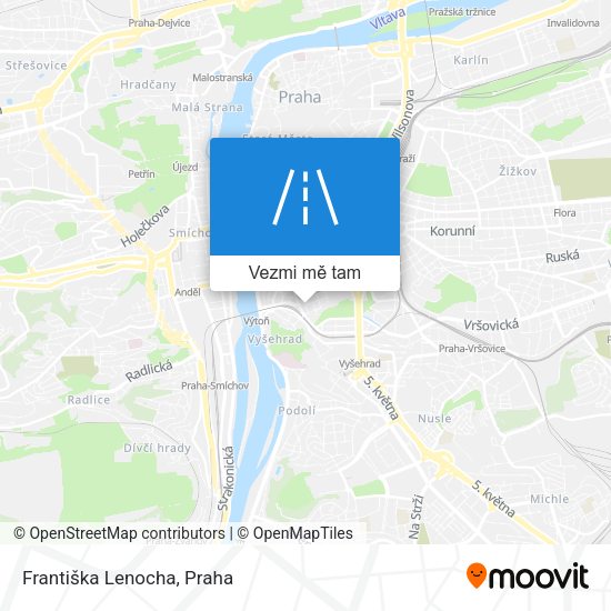 Františka Lenocha mapa