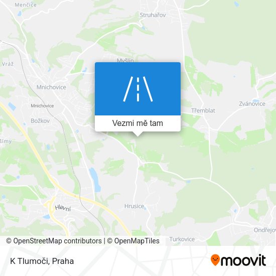 K Tlumoči mapa