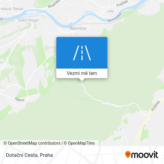 Dotační Cesta mapa