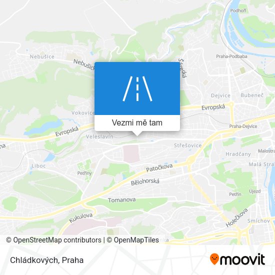 Chládkových mapa
