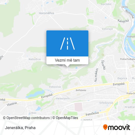 Jenerálka mapa