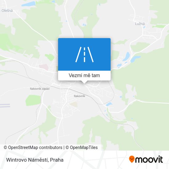 Wintrovo Náměstí mapa