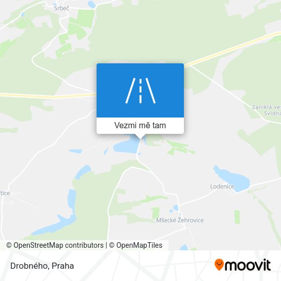 Drobného mapa