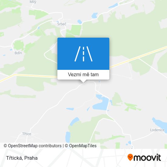 Třtická mapa